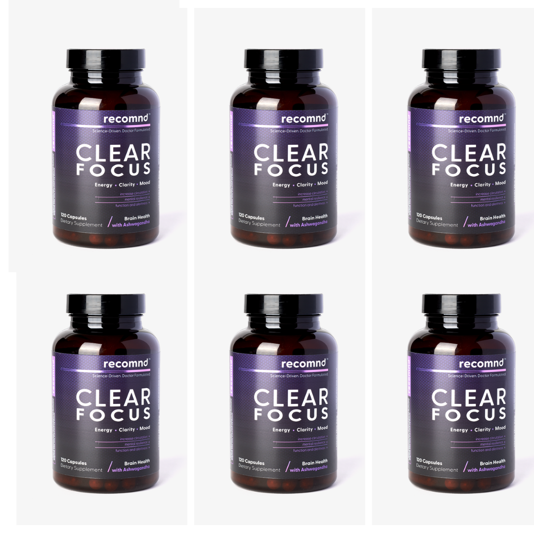CLEAR FOCUS - 6 BOTTLES