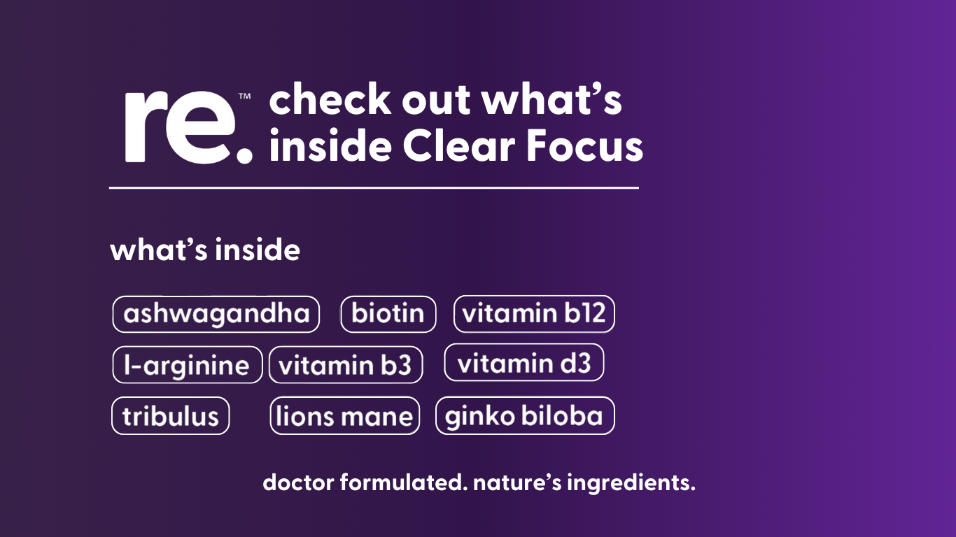 Recomnd Clear Focus Ingredients