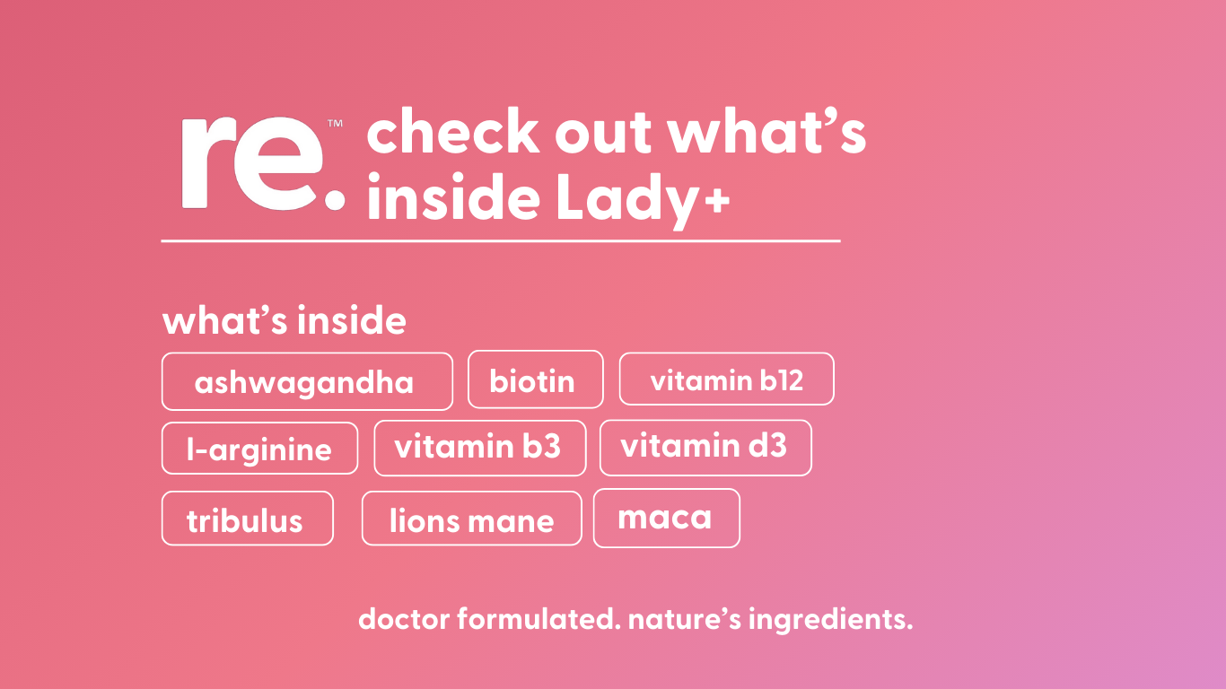 Recomnd Lady + Formula Ingredients